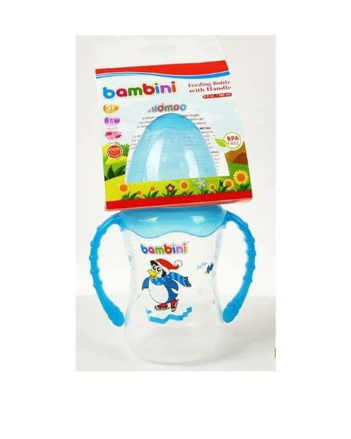 Bambini Biberon Avec Anses 170ML 501 Bleu