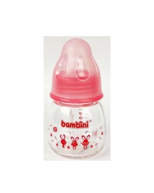 Bambini Biberon En Verre 60ML 615 Rose