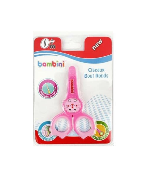 Bambini Ciseaux Bout Rond 437 Rose