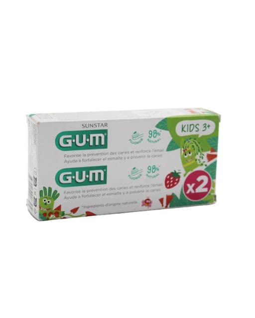 Gum Dentifrice Duo Pack Kids 50 ML 3-6 Ans