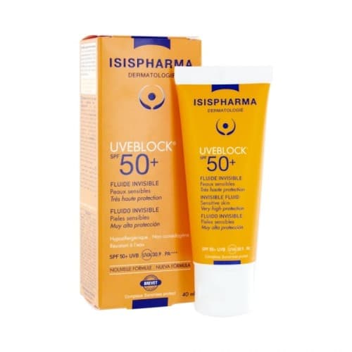 Isispharma Uveblock 50+ Fluide Invisible 40ML