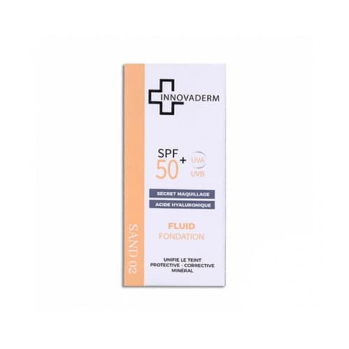 Innovaderm SPF50+ Fond De Teint (02) Sand 30ML