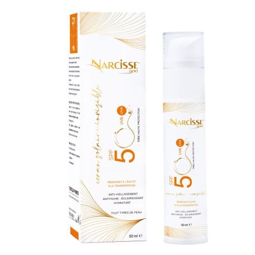 Narcisse Gold Ecran Solaire Invisible SPF50+ 50ML