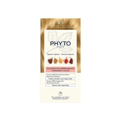 Phyto Phytocolor 9.3 Blond Tres Claire Dore 1 Kit