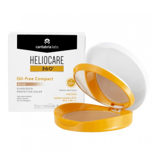 Heliocare 360° Compact Oil Free Beige SPF50+ 10GR