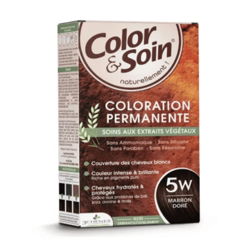 3 Chenes Color & Soin Coloration Marron Dore 5W