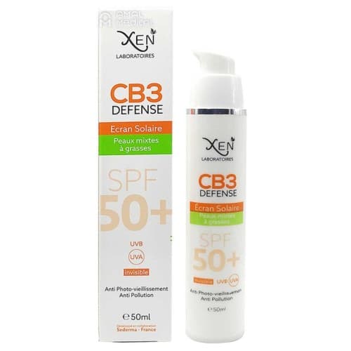 Xen Cb3 Defence Ecran Solaire Pmg 50ML