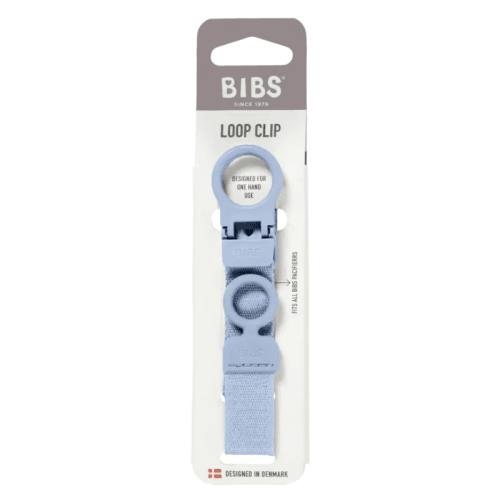 Bibs Attache Tetine Loop Dusty Blue