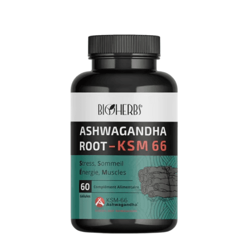 Bioherbs Ashwagandah Root Ksm 66 Boite De 60...