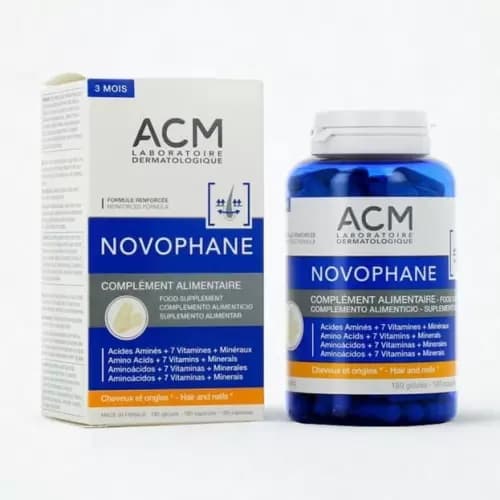 ACM Novophane Cheveux Et Ongles 180 Gelules
