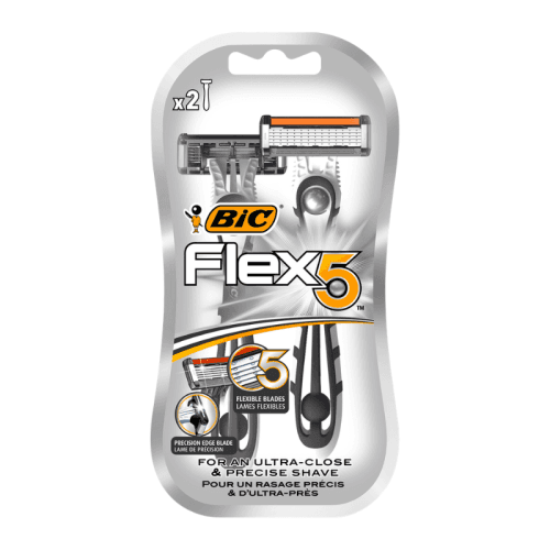 Bic Flex 5 Rasoirs 5 Lames Homme Blister De 2...