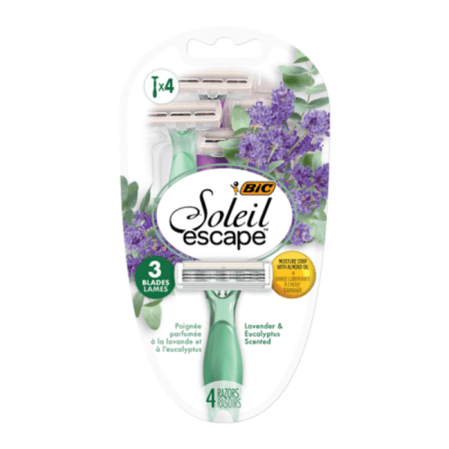 Bic Soleil Escape 3 Lames Femme Blister De 4...