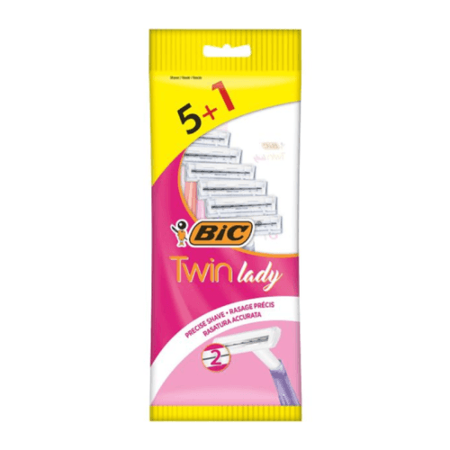 Bic Twin Lady Rasoirs Jetables Pochette De 5+1...
