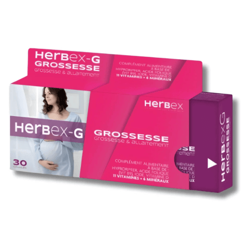 Herbex-g Grossesse Allaitement 30 Gelules