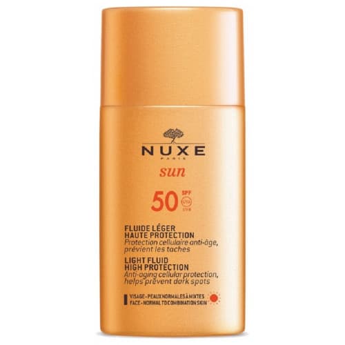 Nuxe Sun Fluide Leger Visage Spf50+ 50ML