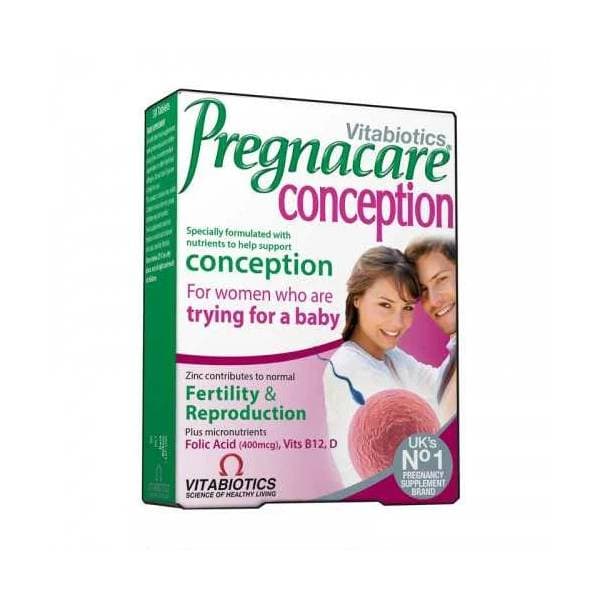 Vitabiotics Pregnacare Conception Boite De 30 Comprimes (date Proche 04/2026)
