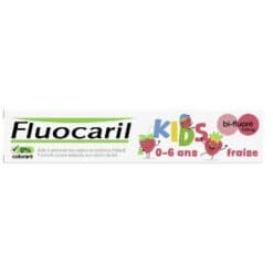 Fluocaril Dentifrice Kids Fraise 0-6 Ans