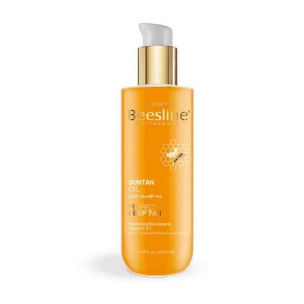 Beesline Huile De Bronzage Pure Carrot Suntan Oil Spf10 200ml (emballages Deffectueux)