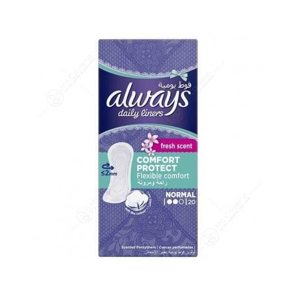 Always Protege Slip Normal Fresh B20