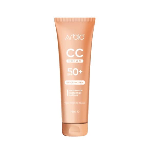 Arbio CC Cream Spf50+ Beige Moyen 75ml