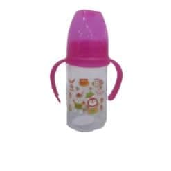 Baby Pur Biberon Col Large Rose 250 ML