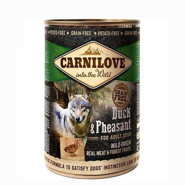 Boite Carnilove Canard Faisan 400g