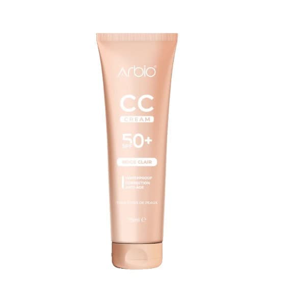 Arbio CC Cream Spf50+ Beige Clair 75ml (date 08/2026)