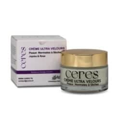 Ceres Creme Ultra Velours Jojoba & Rose Peaux Normales A Seches 50ml