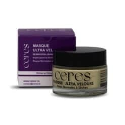 Ceres Masque Ultra Velours Remineralisant Argile Jaune & Abricot Peaux Normales A Seches 50ml