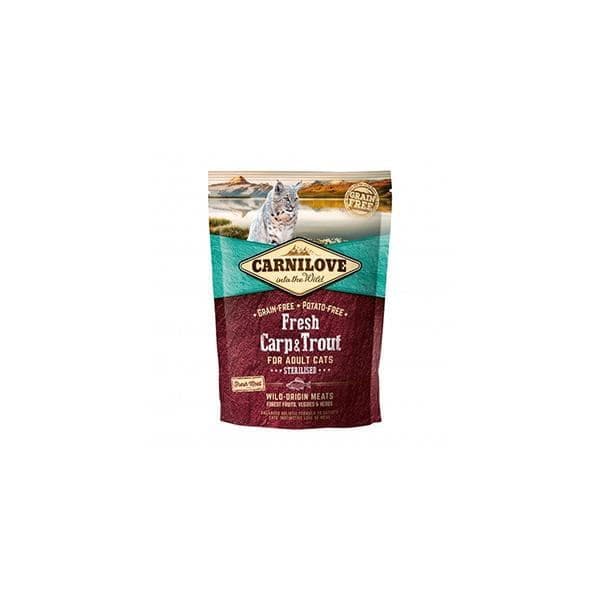 Carnilove Chat Carp Trout Sterilse 400g