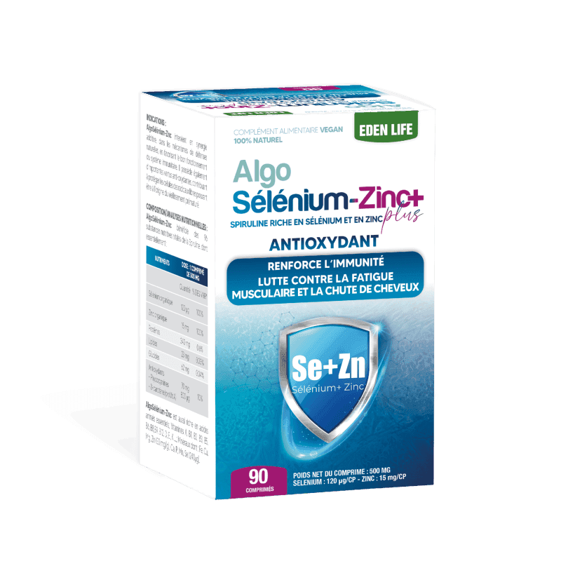 Eden Life Algoselenium + Zinc Plus Comp 90