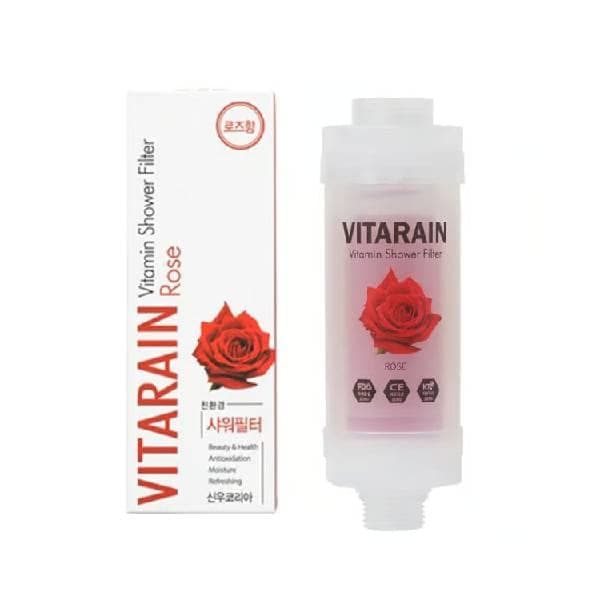 Vitarain Filtre De Douche A La Vitamine A La Rose