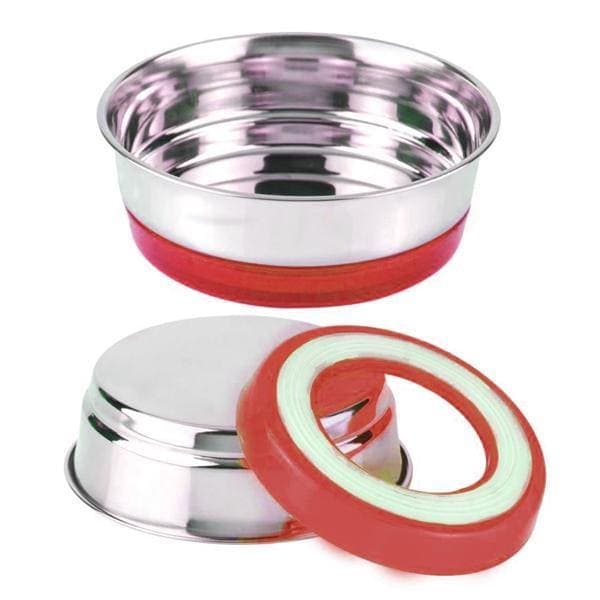 Gamelle Inox Fluo Rouge 200 ML