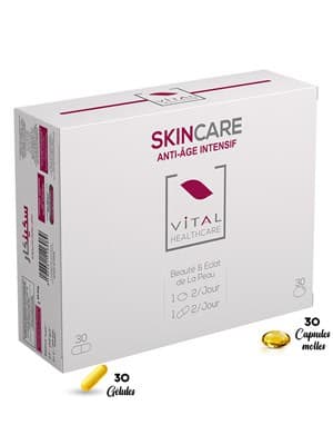 Vital Skincare Anti-age Intensif 30 Capsules 30 Gelules (date Proche 09/2026)