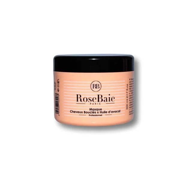 Rosebaie Masque Cheveux Boucles Keratine Et Huile D’avocat 500ml