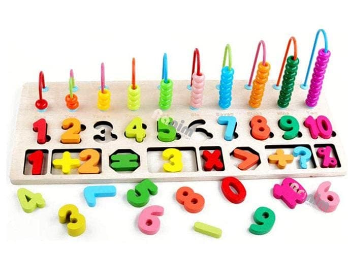 Jouet: Number Bead Pairing Gm