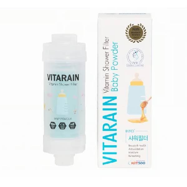 Vitarain Filtre De Douche A La Vitamine Baby Powder
