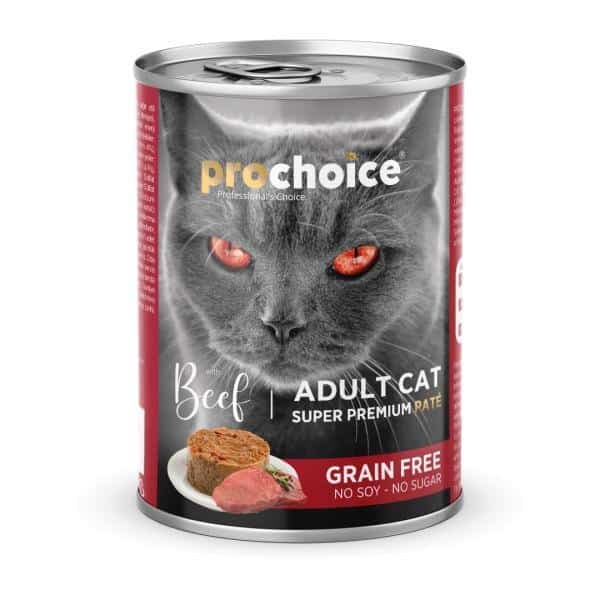 Prochoice Gf Chat Bœuf 400 Gr