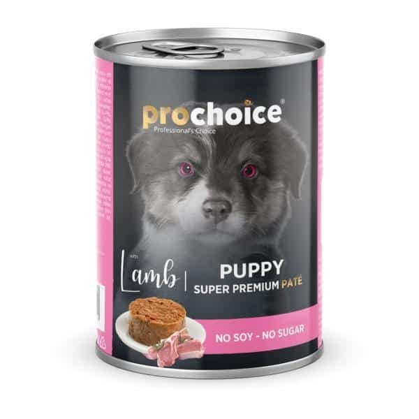 Boite Prochoice Gf Pate Pour Chiot 400 Gr Agneau