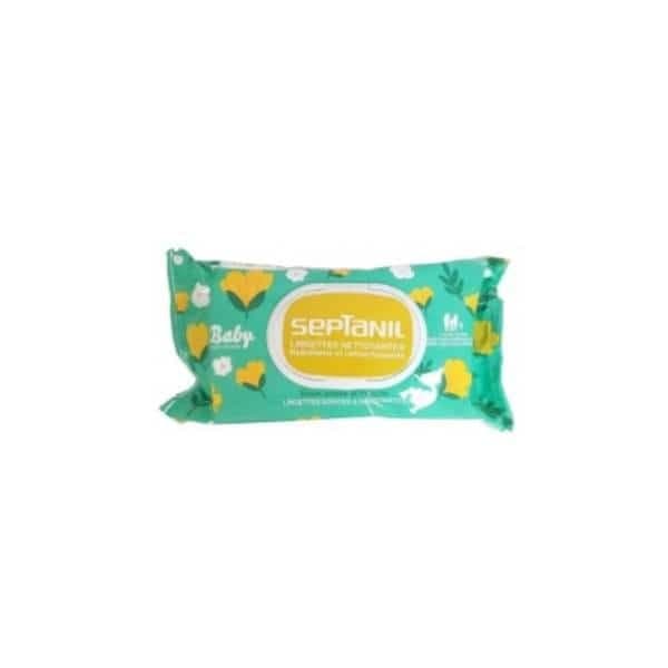 Septanil Lingette Bebe Nettoyantes Hydratantes B/72