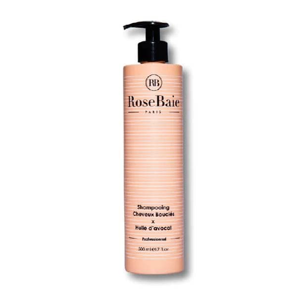 Rosebaie Shampoing Cheveux Boucles Keratine Et Huile D’avocat 500ml