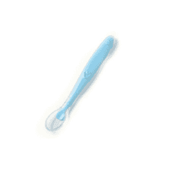 Baby Pur Cuillere En Silicone 4m + Bleu
