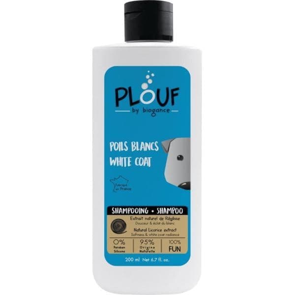 Biogance Plouf Chien Shampooing Poils Blancs 200ml