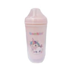 Bambini Tasse Bec Souple Incassable Rose 6M+
