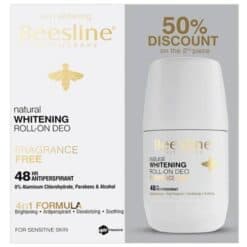 Beesline Pack 2 Roll On Deo Fragrance Free 50ml*2
