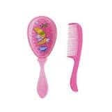 Baby Pur Brosse Et Peigne Rose