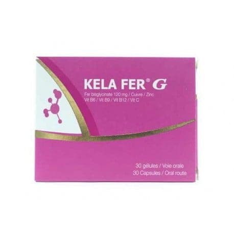 Kela Fer G, 30 Gelules (emballage Defectueux)