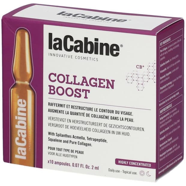 La Cabine Ampoules Collagen Boost 10x2ml (date Proche 03/2026)