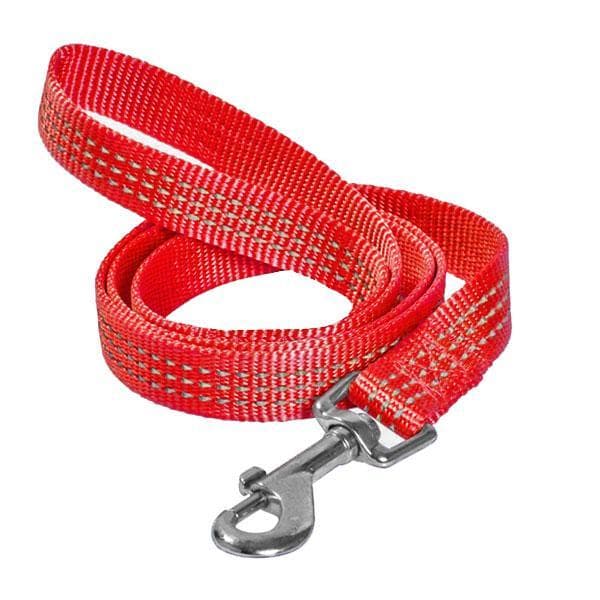 Laisse Soft Refl. 15 X1200mm Bordeau