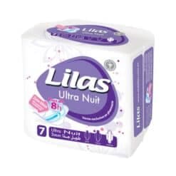 Lilas Serviettes Ultra Nuit 3mm B/7